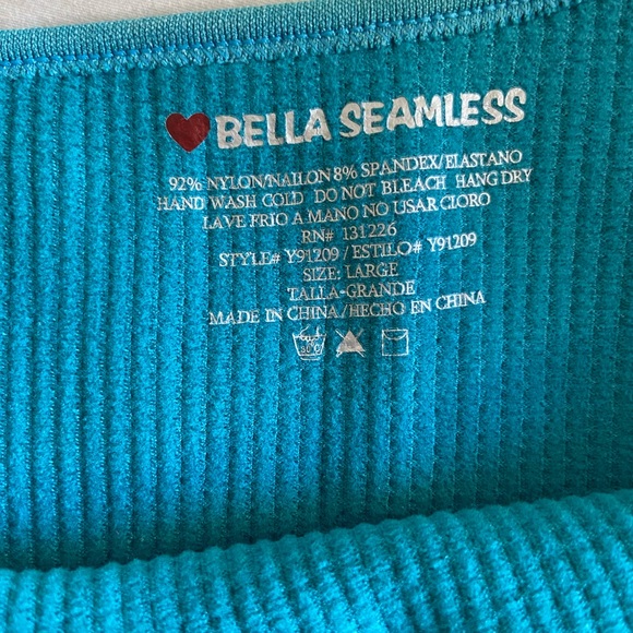 Teal One Shouldered Top - Picture 3 of 3